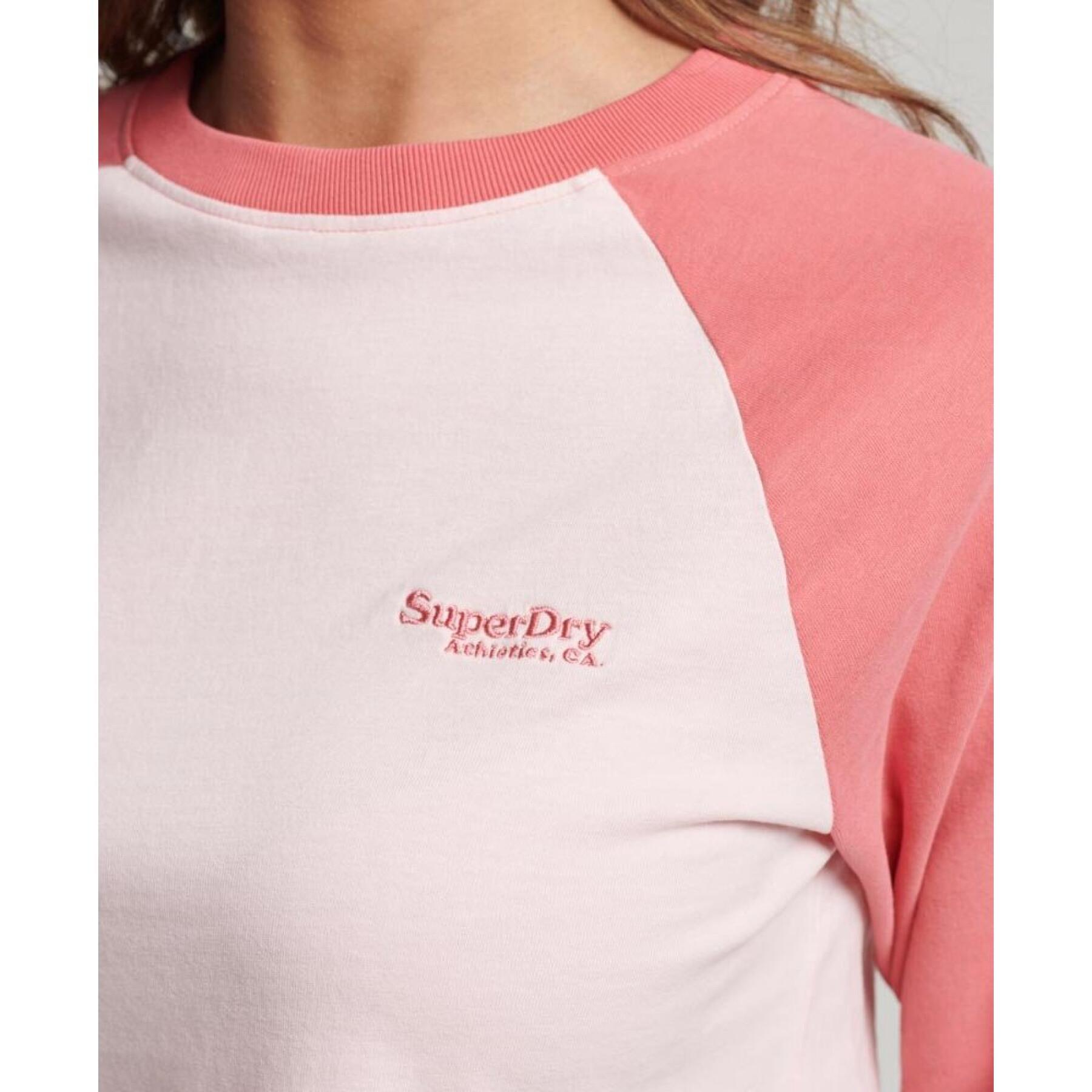 Women's logo baseball sweatshirt Superdry Essential