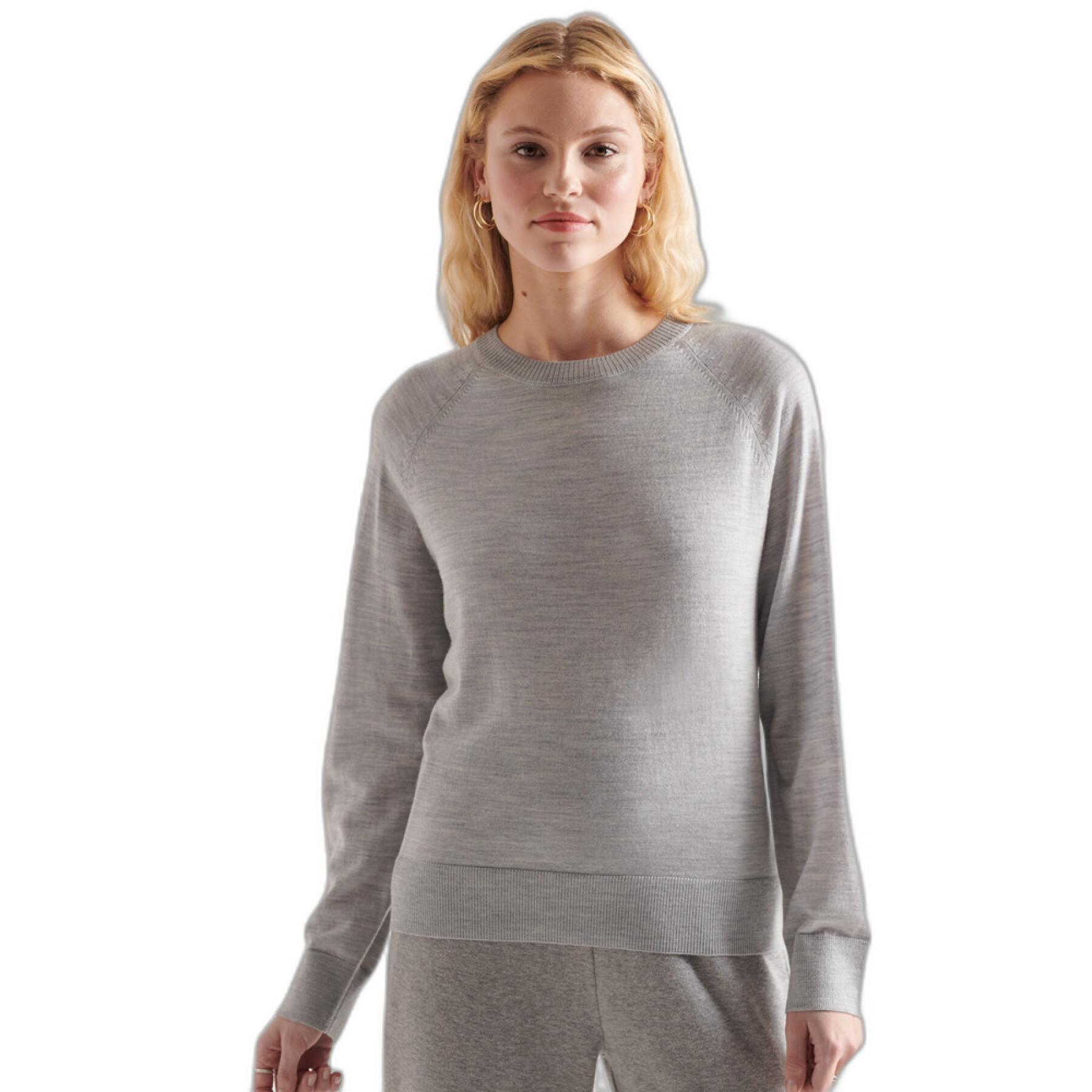 Women's merino wool crew-neck sweater Superdry