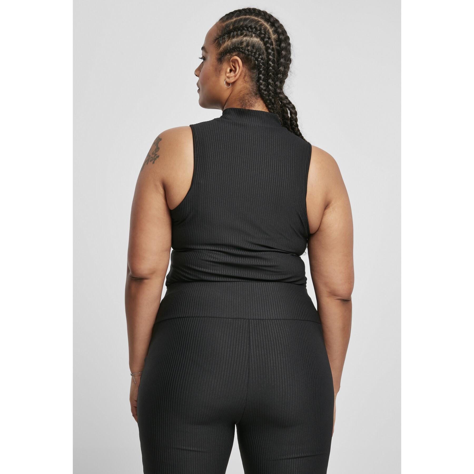 Sleeveless bodysuit for women Urban Classics sleeveless rib (GT)