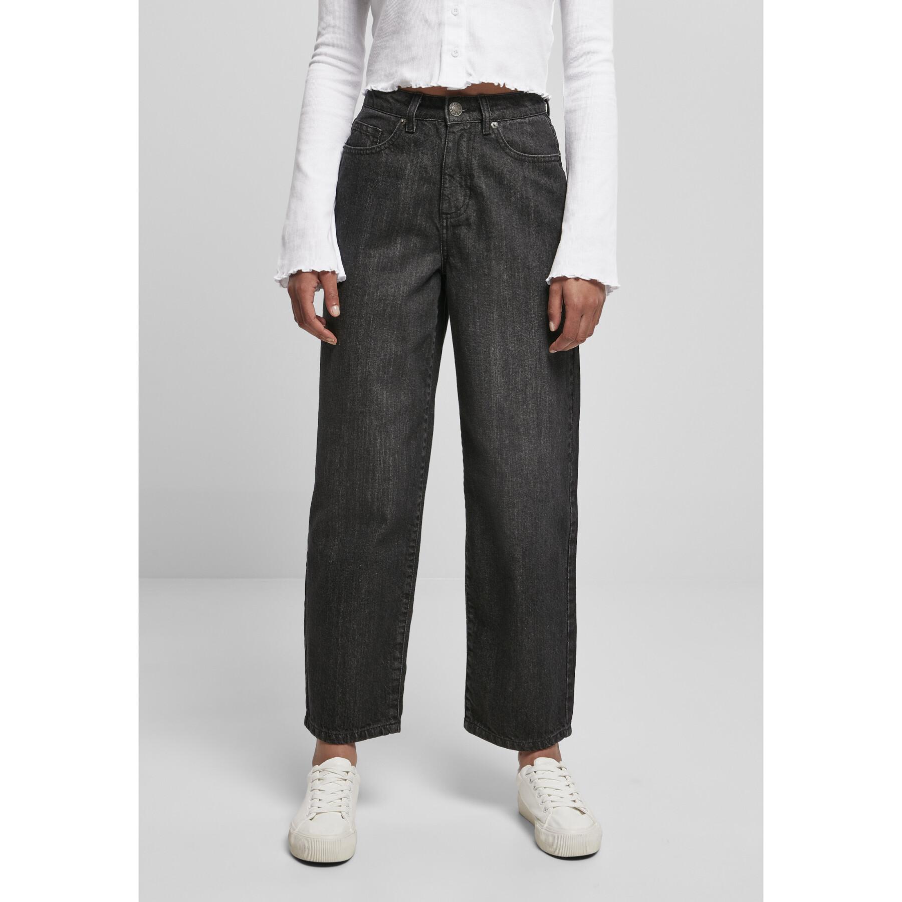 Women's high waist cropped jeans Urban Classics (GT)