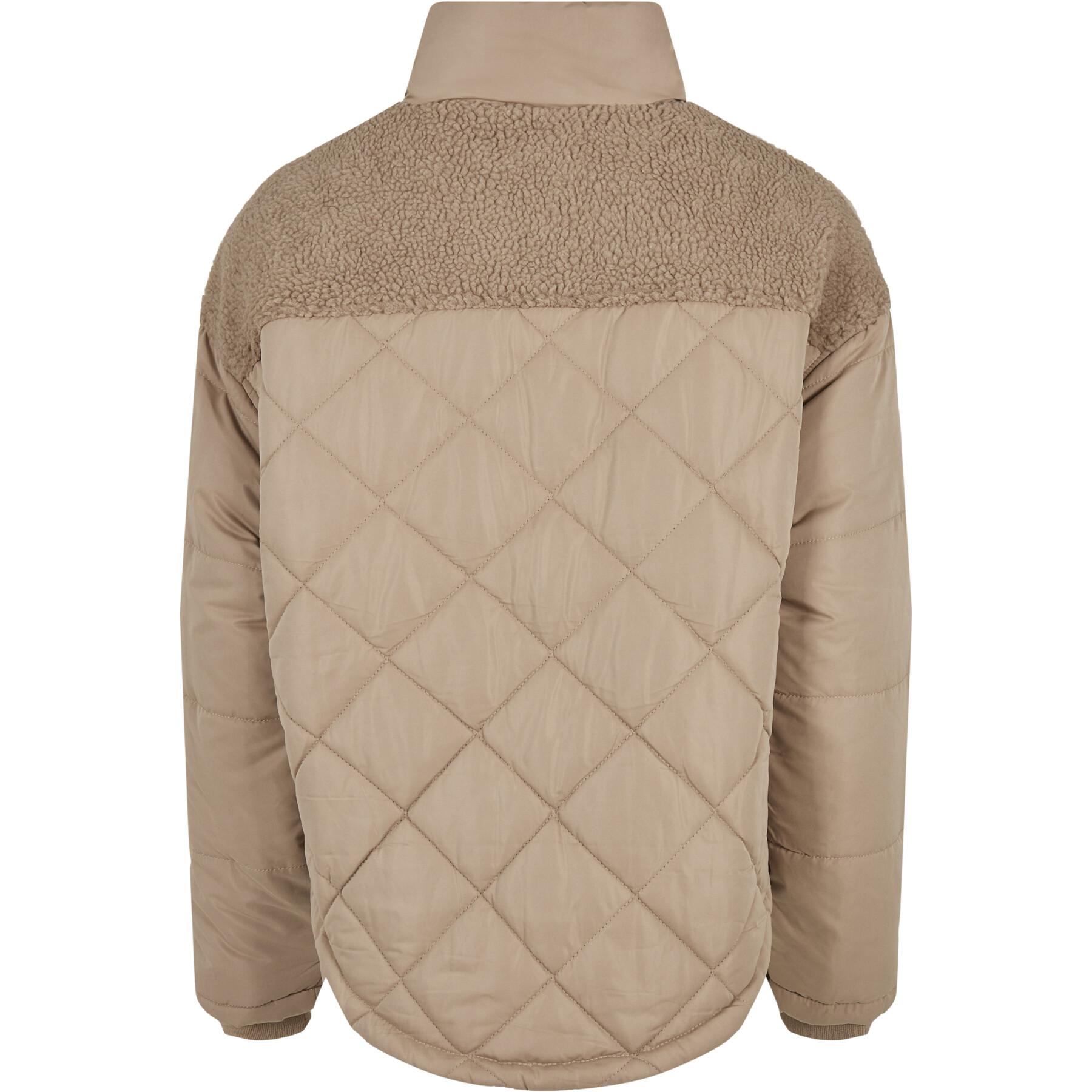 Women's jacket Urban Classics diamond quilt puffer oversized (GT)
