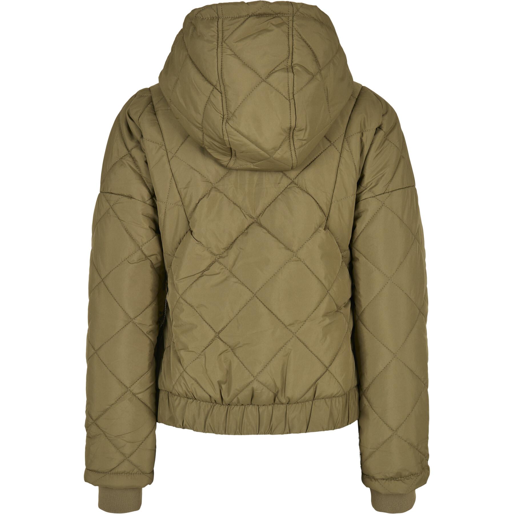 Puffer Jacket Urban Classics oversized diamondQuilted  pull over