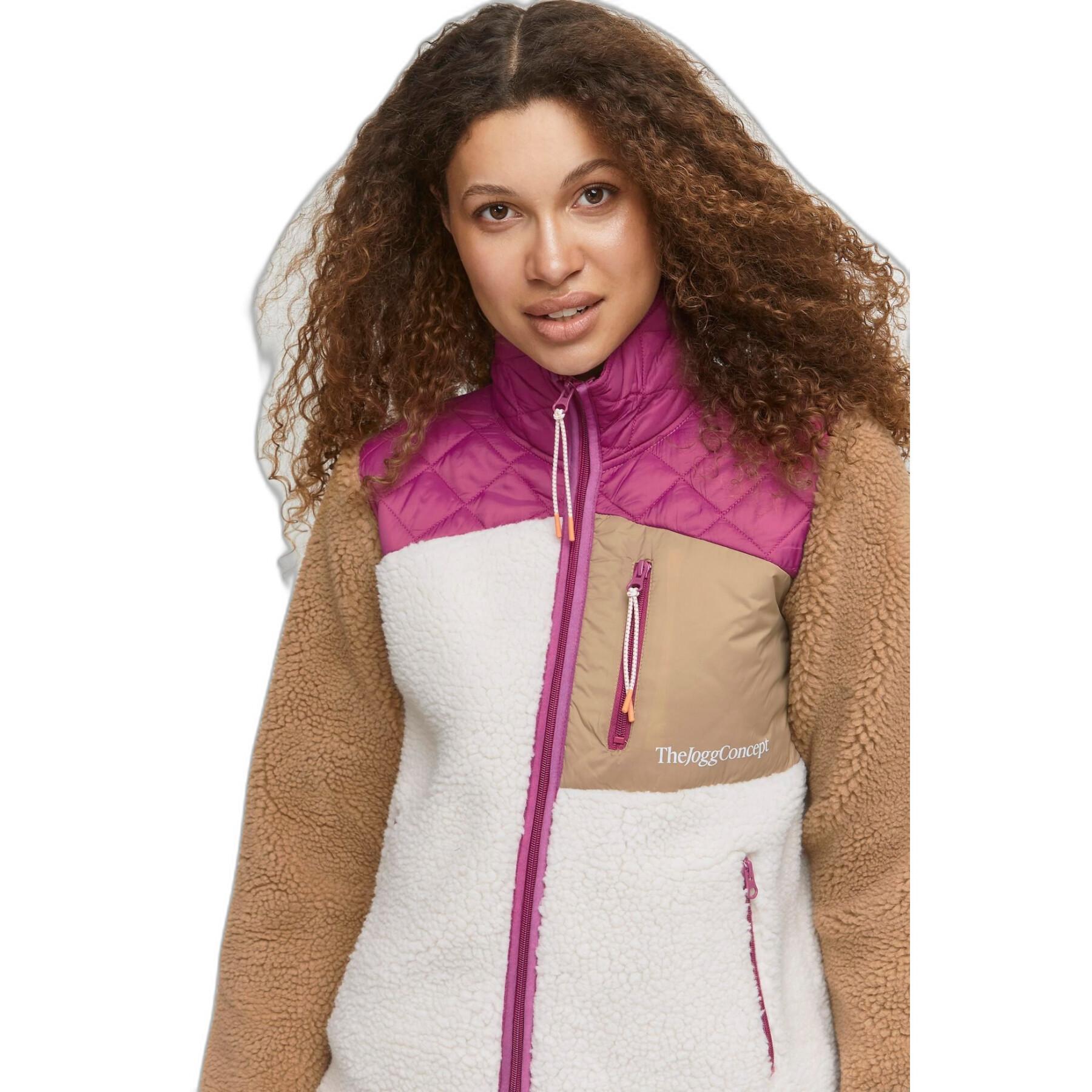 Women's zipped fleece TheJoggConcept Jcberri 2