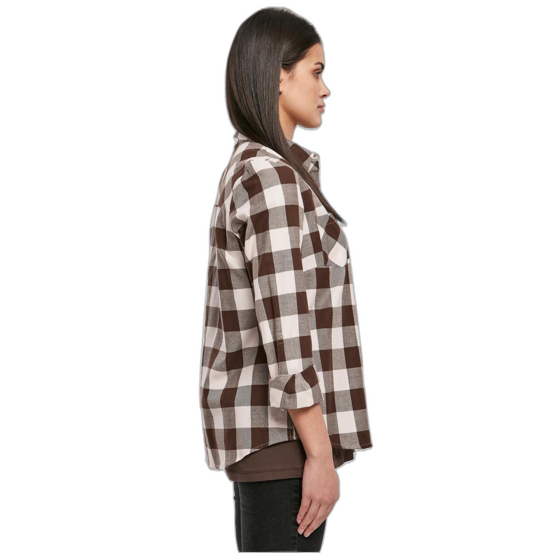 Women's flannel plaid shirt Urban Classics