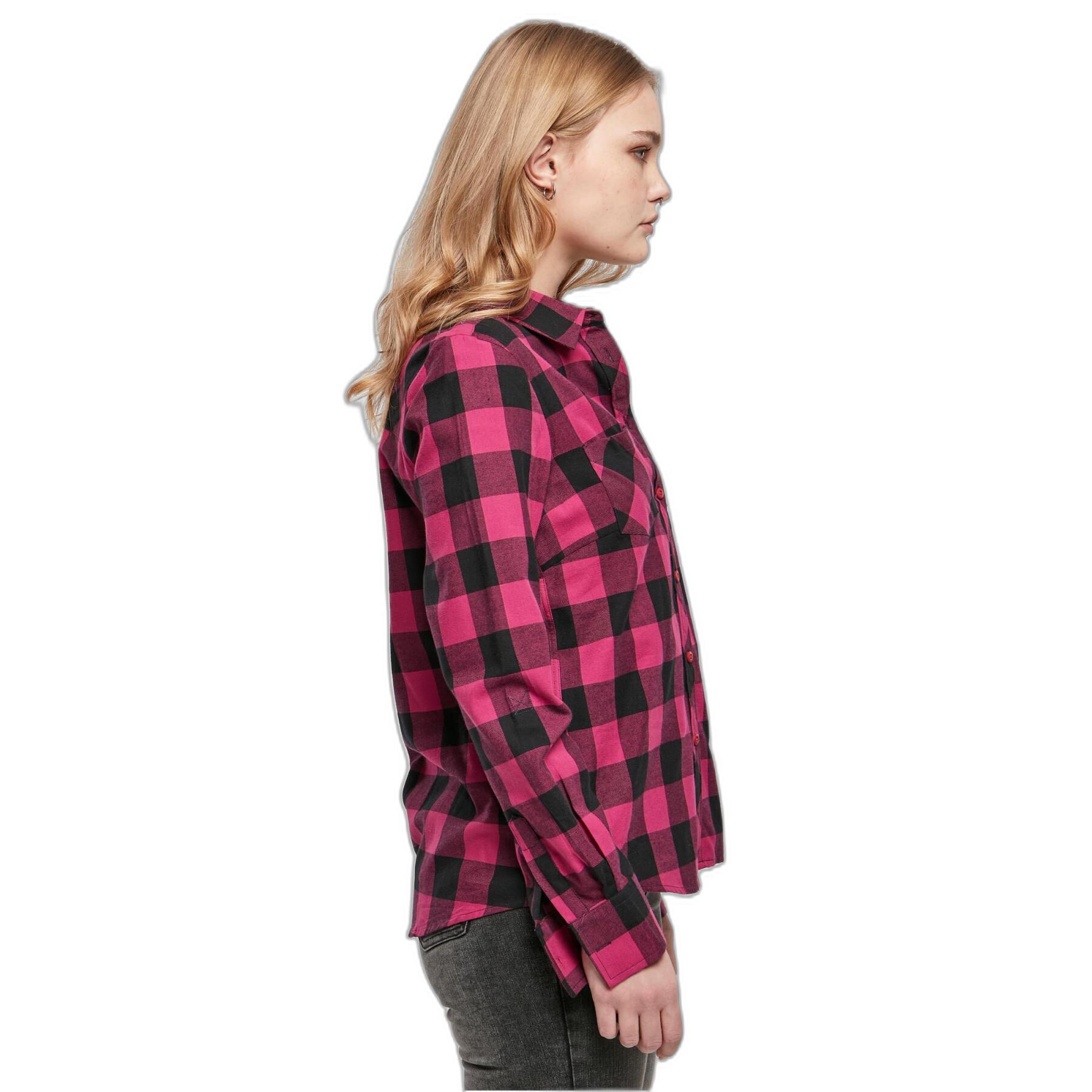 Women's flannel plaid shirt Urban Classics