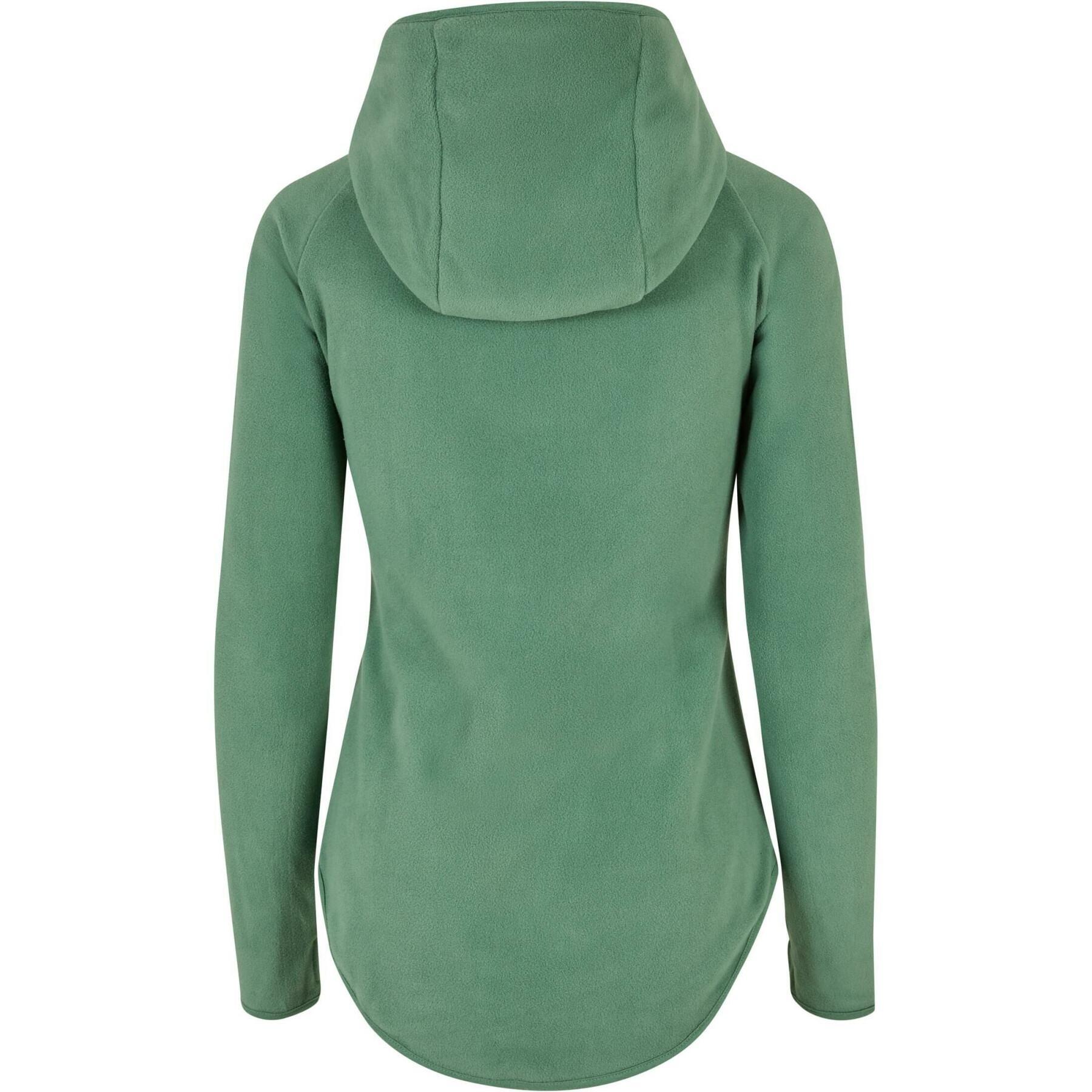 Women's zipped hooded fleece Urban Classics GT