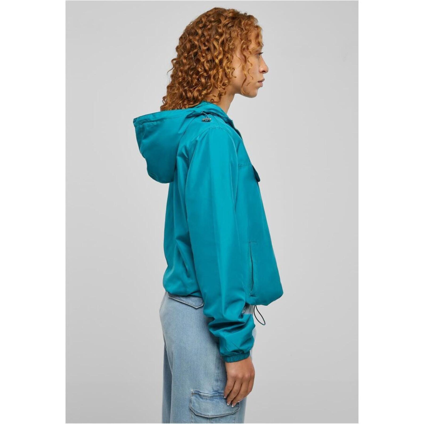 Women's waterproof jacket large sizes Urban Classics Basic