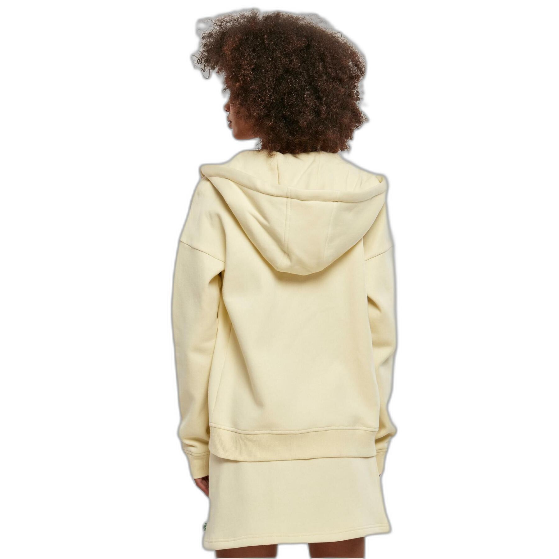 Women's zip-up hoodie Urban Classics Organic Terry