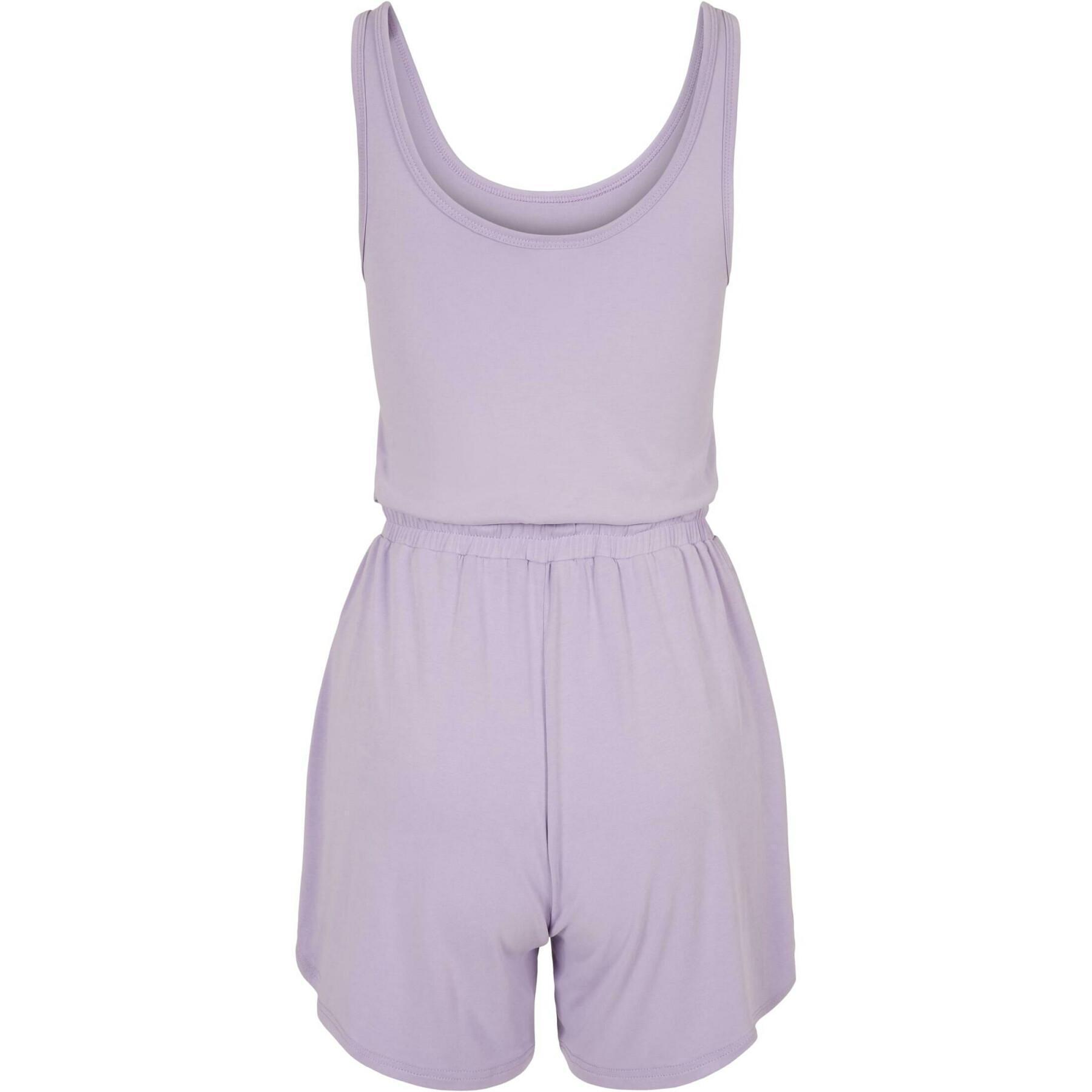 Short sleeveless jumpsuit for women Urban Classics Modal (GT)