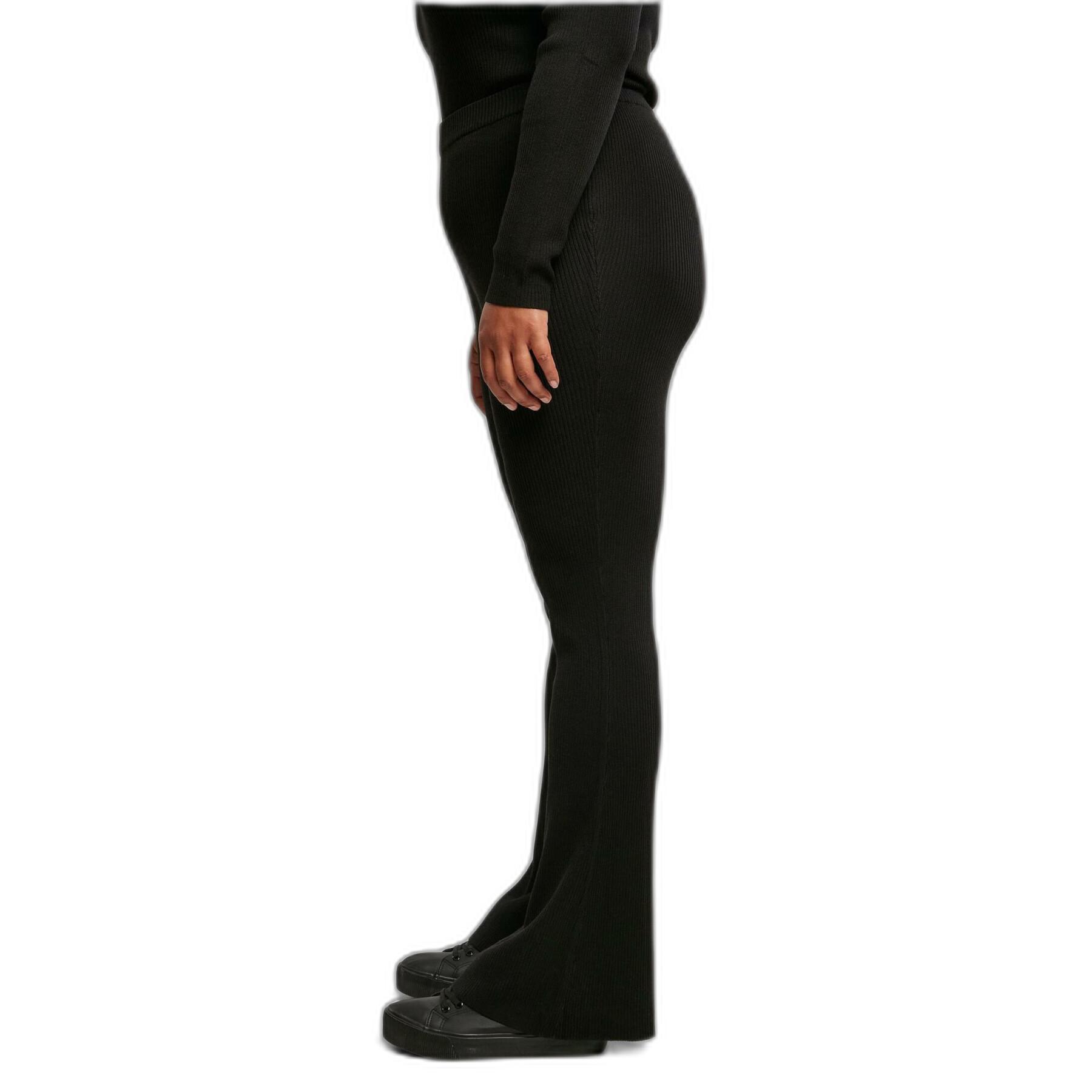 Legging woman Urban Classics Rib Knit Bootcut GT - Tights & Leggings -  Women\'s Clothing