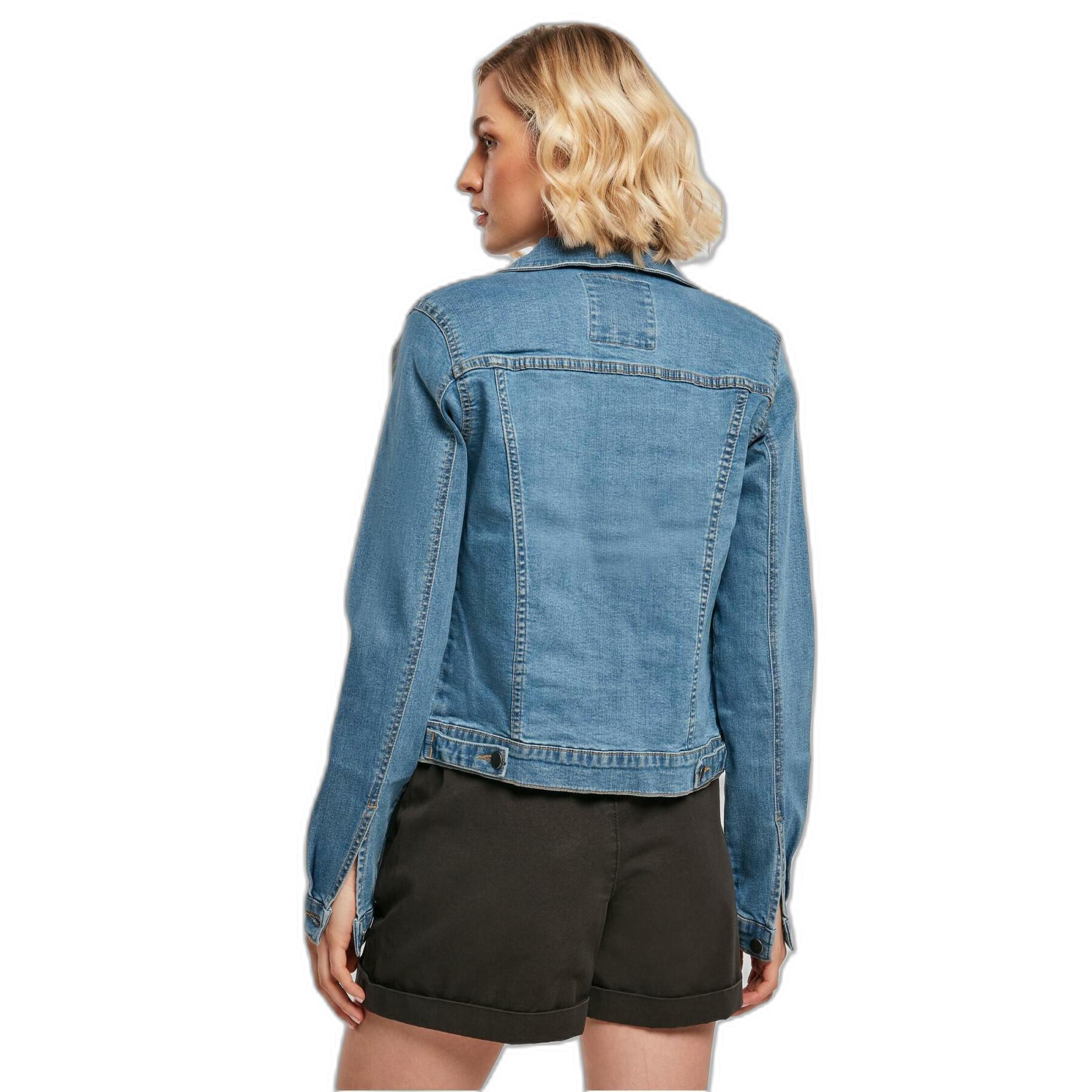 Women's denim jacket Urban Classics Organic