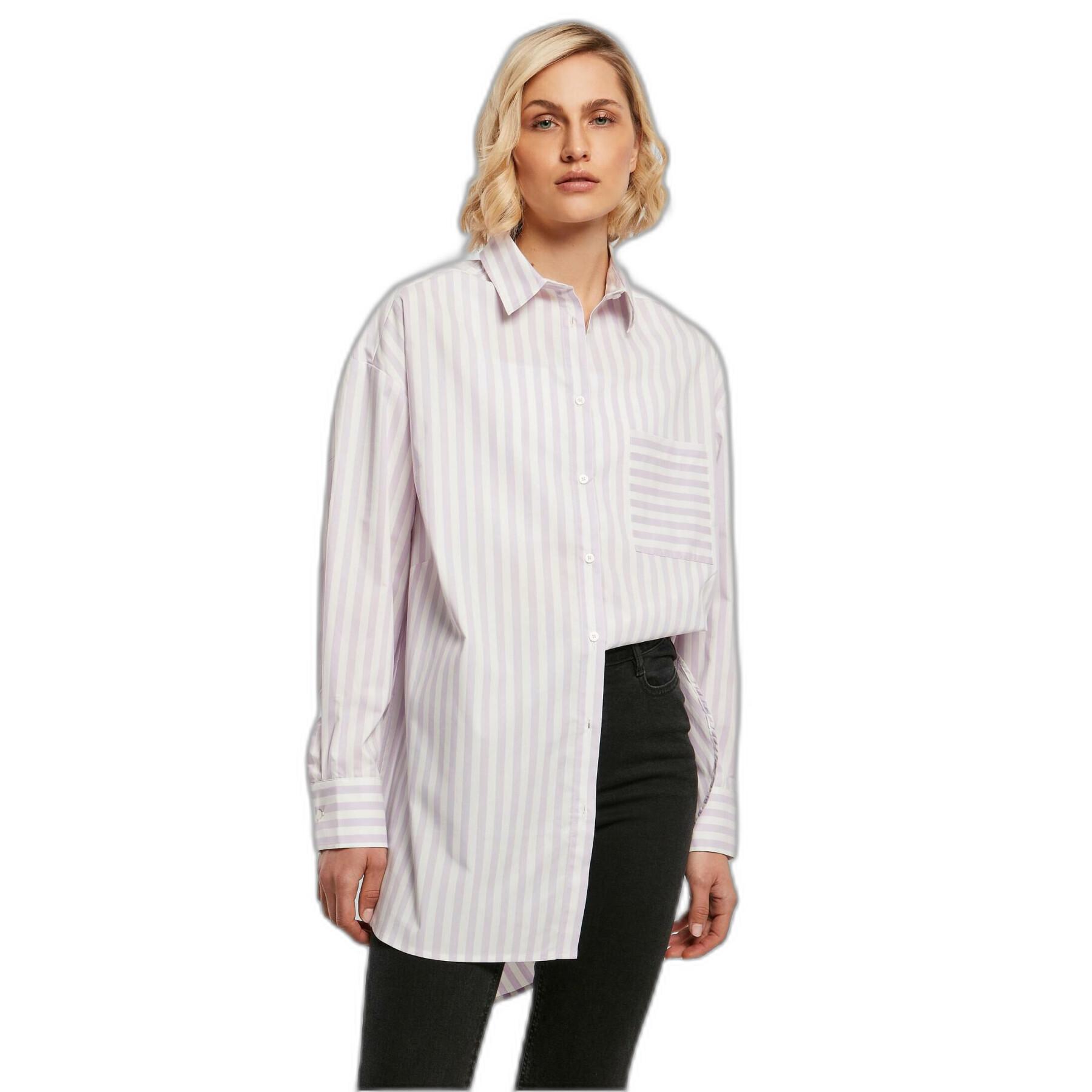 Woman's shirt Urban Classics Oversized Stripe GT