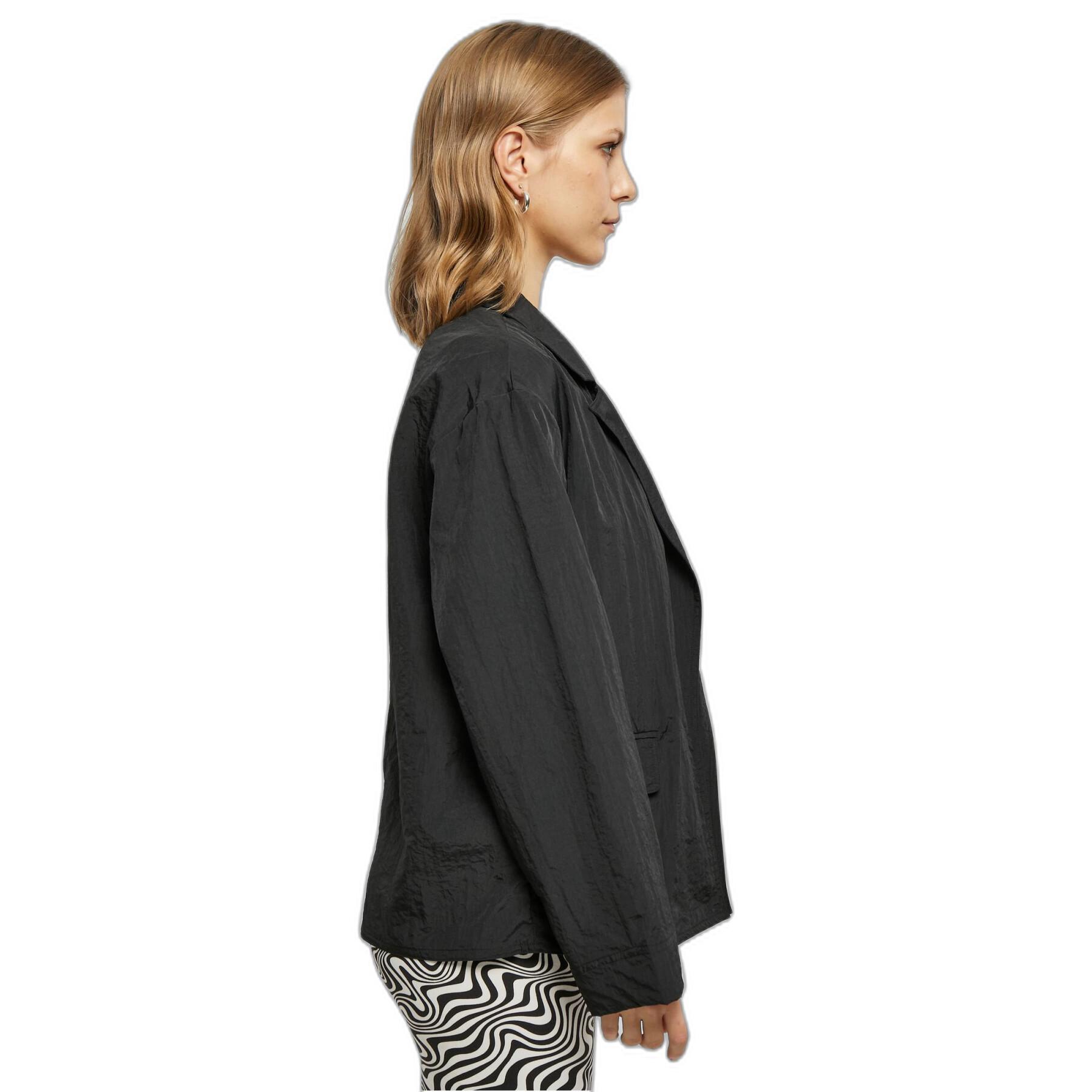 Oversized nylon blazer for women Urban Classics
