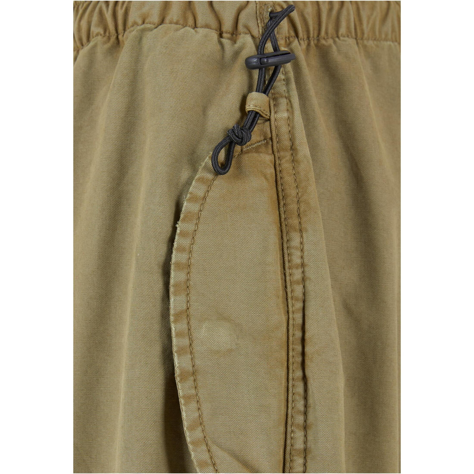 Women's cotton cargo pants Urban Classics Parachute