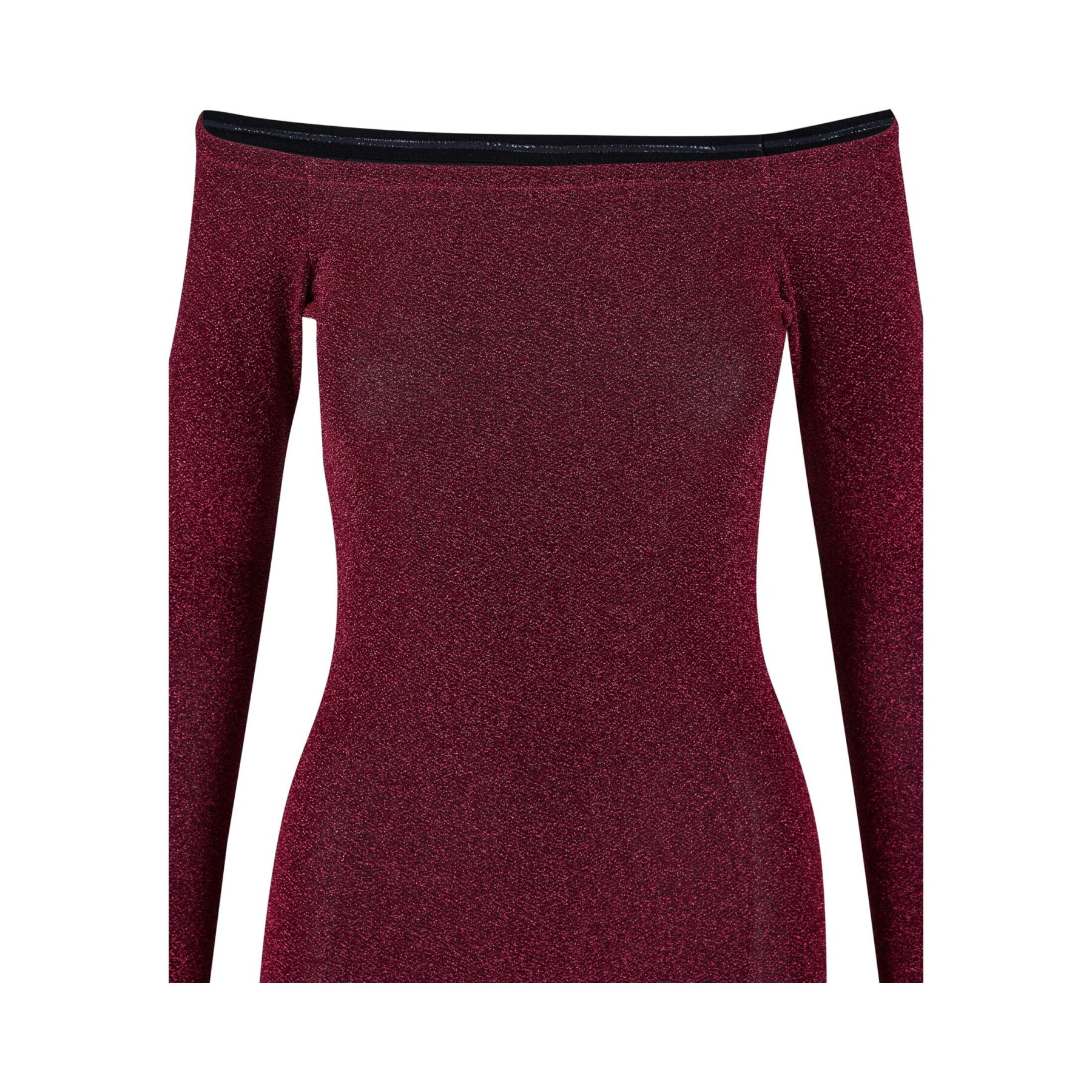 Women's long-sleeve, off-the-shoulder sweater dress Urban Classics