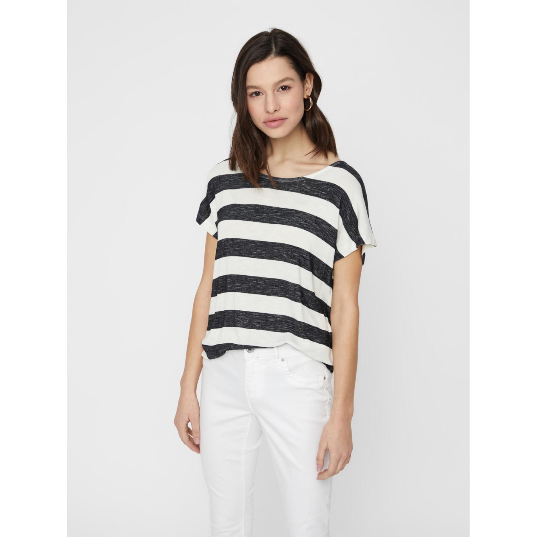 Striped T-shirt for women Vero Moda Wide