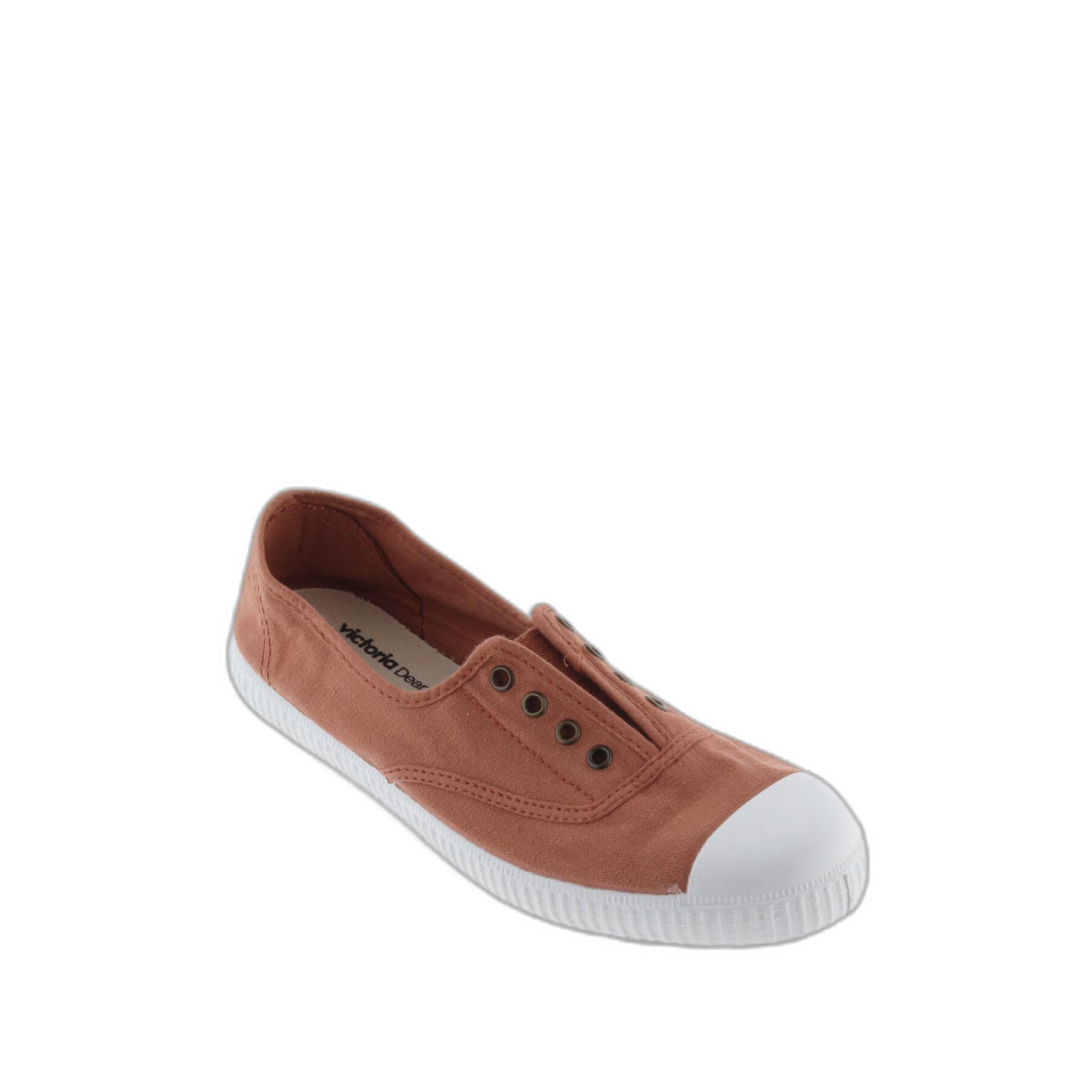 Women's elastic dyed canvas sneakers Victoria 1915