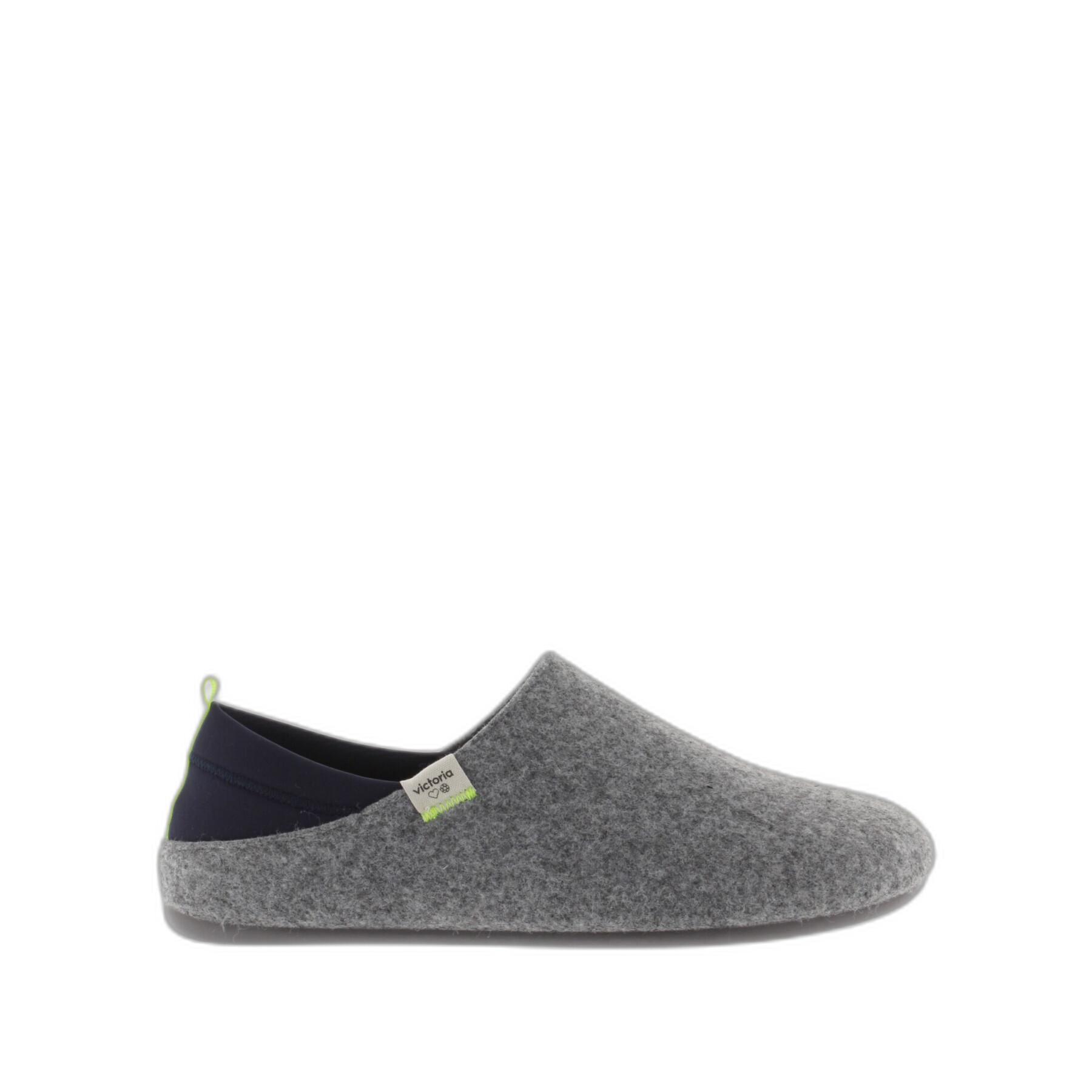 Felt and neoprene slippers for women Victoria Norte