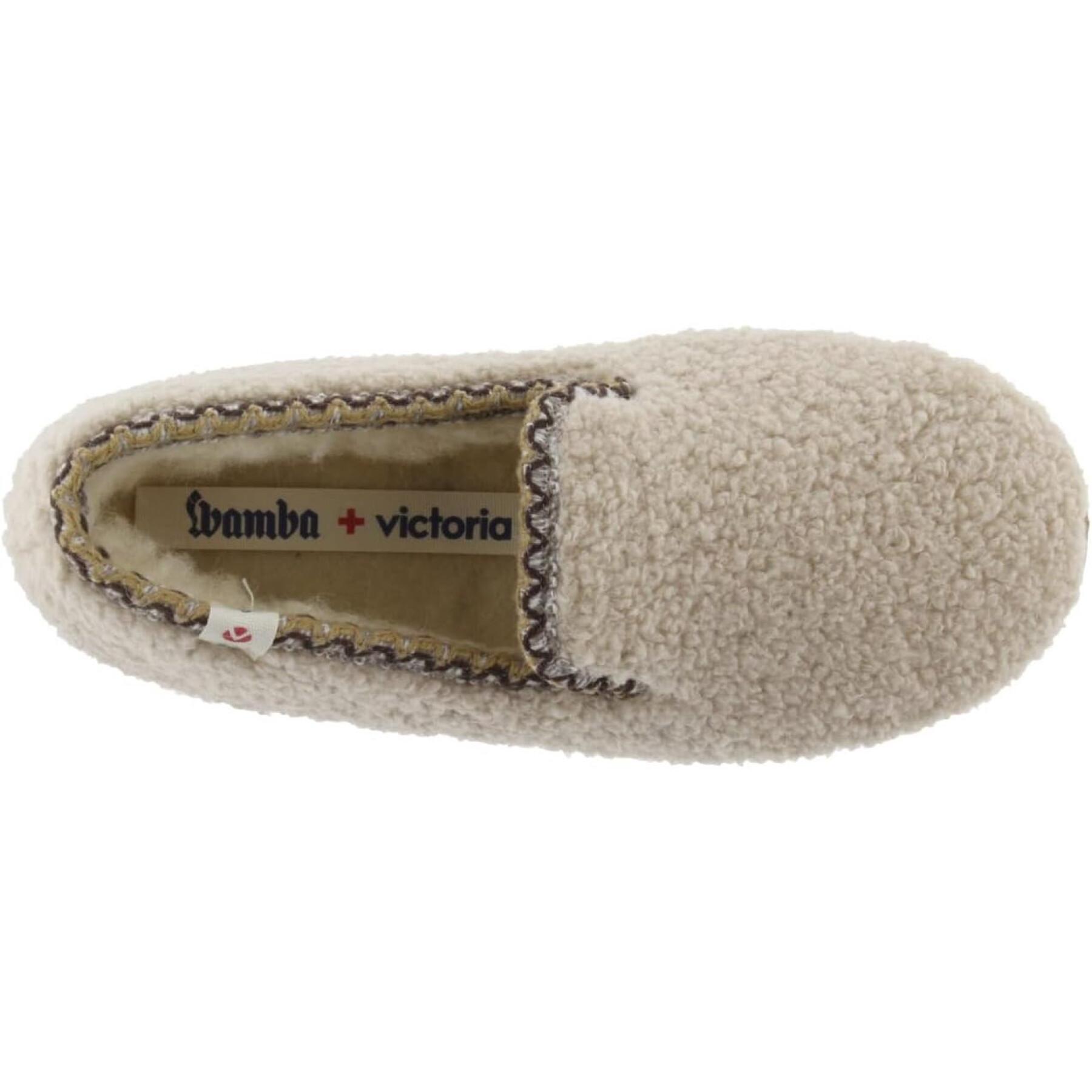 Comfortable women's slippers Victoria Borreguito