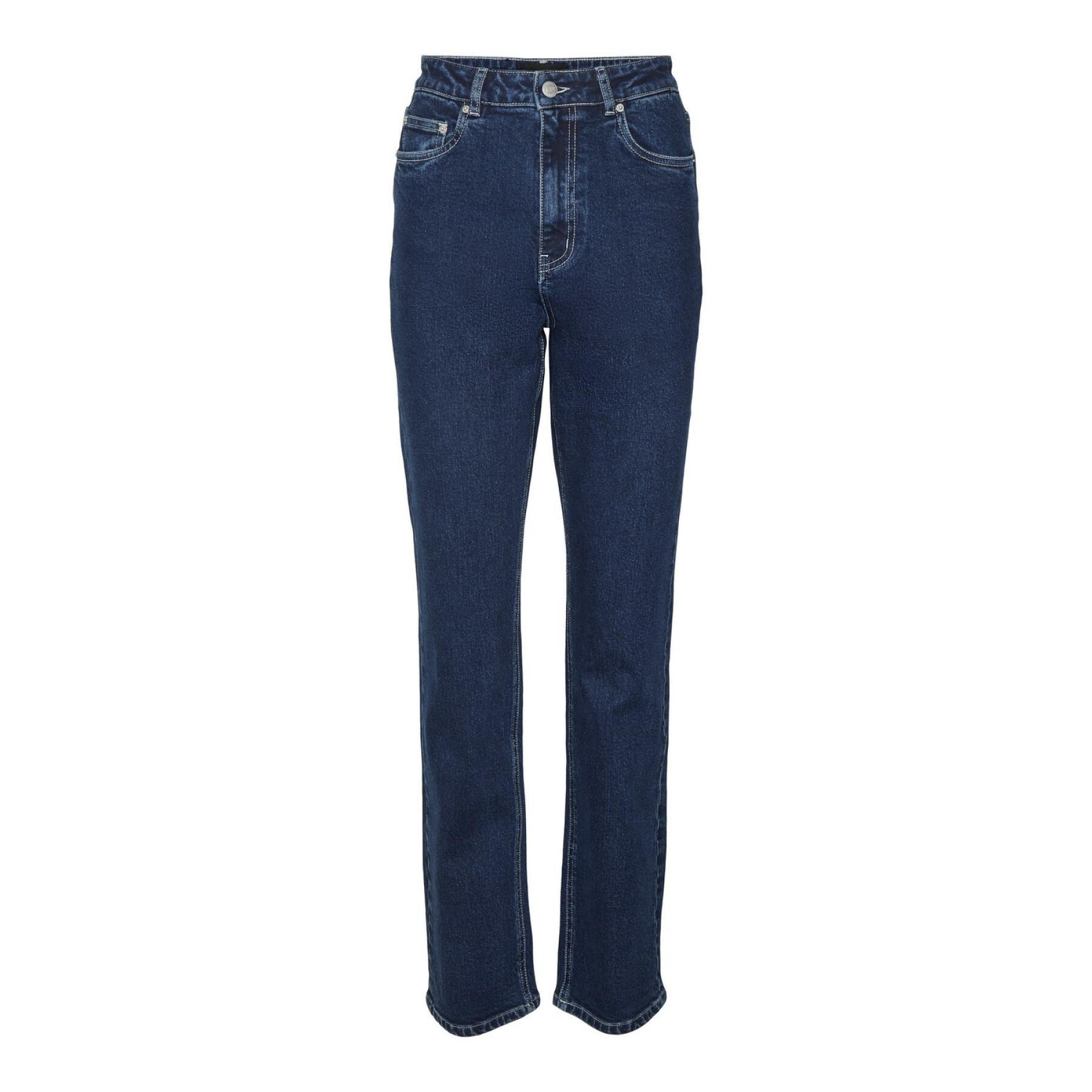 Straight jeans for women Vero Moda Gu3130 Ga Vmdre