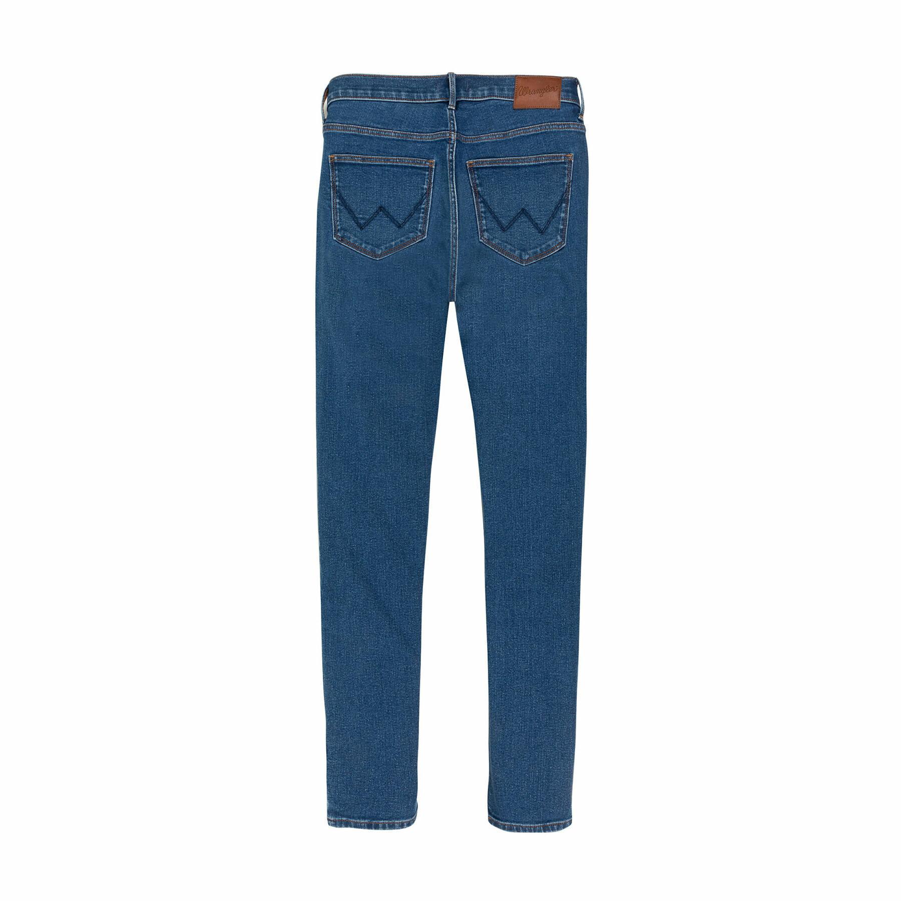 Women's skinny jeans Wrangler in Camellia