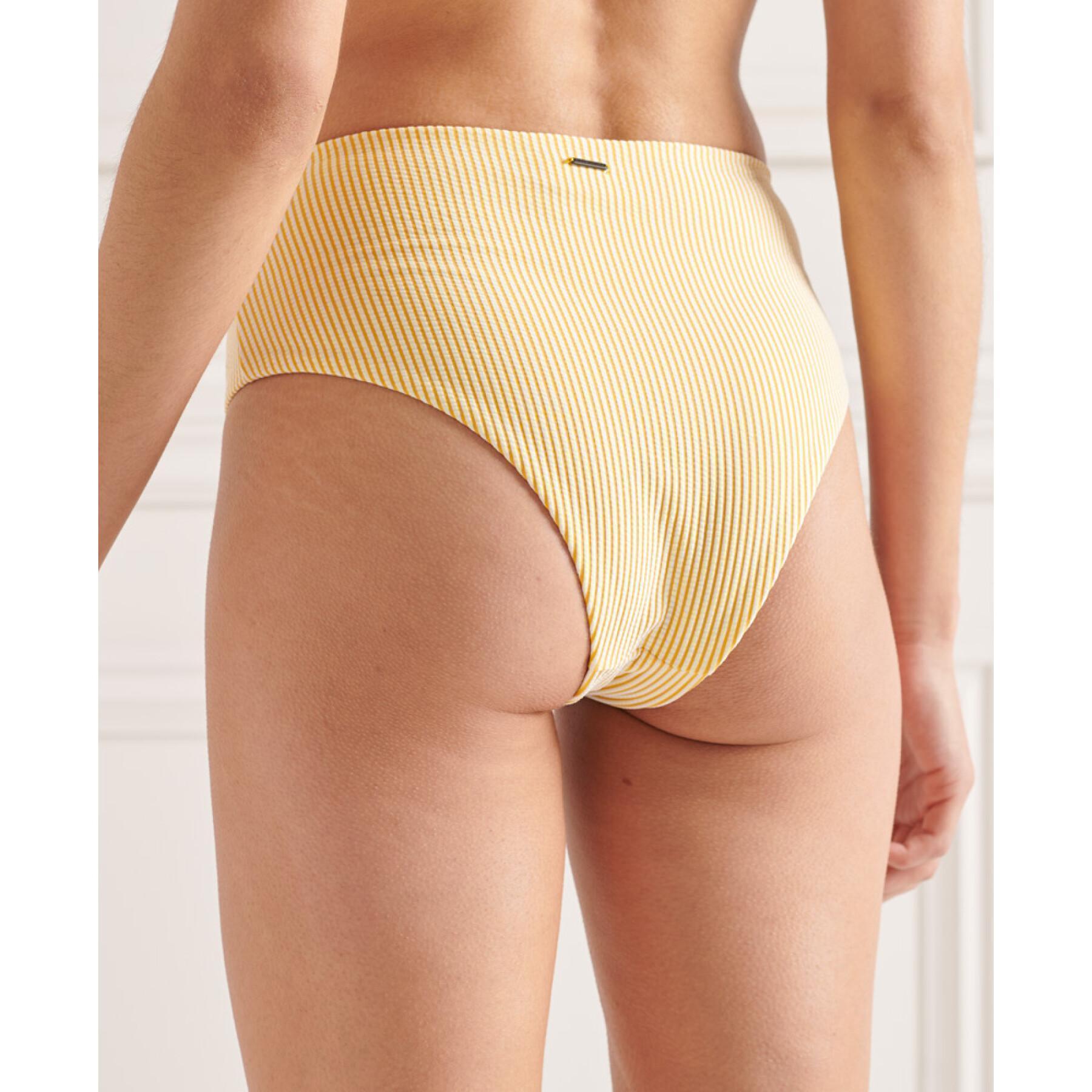 Women's high waist bikini bottoms Superdry