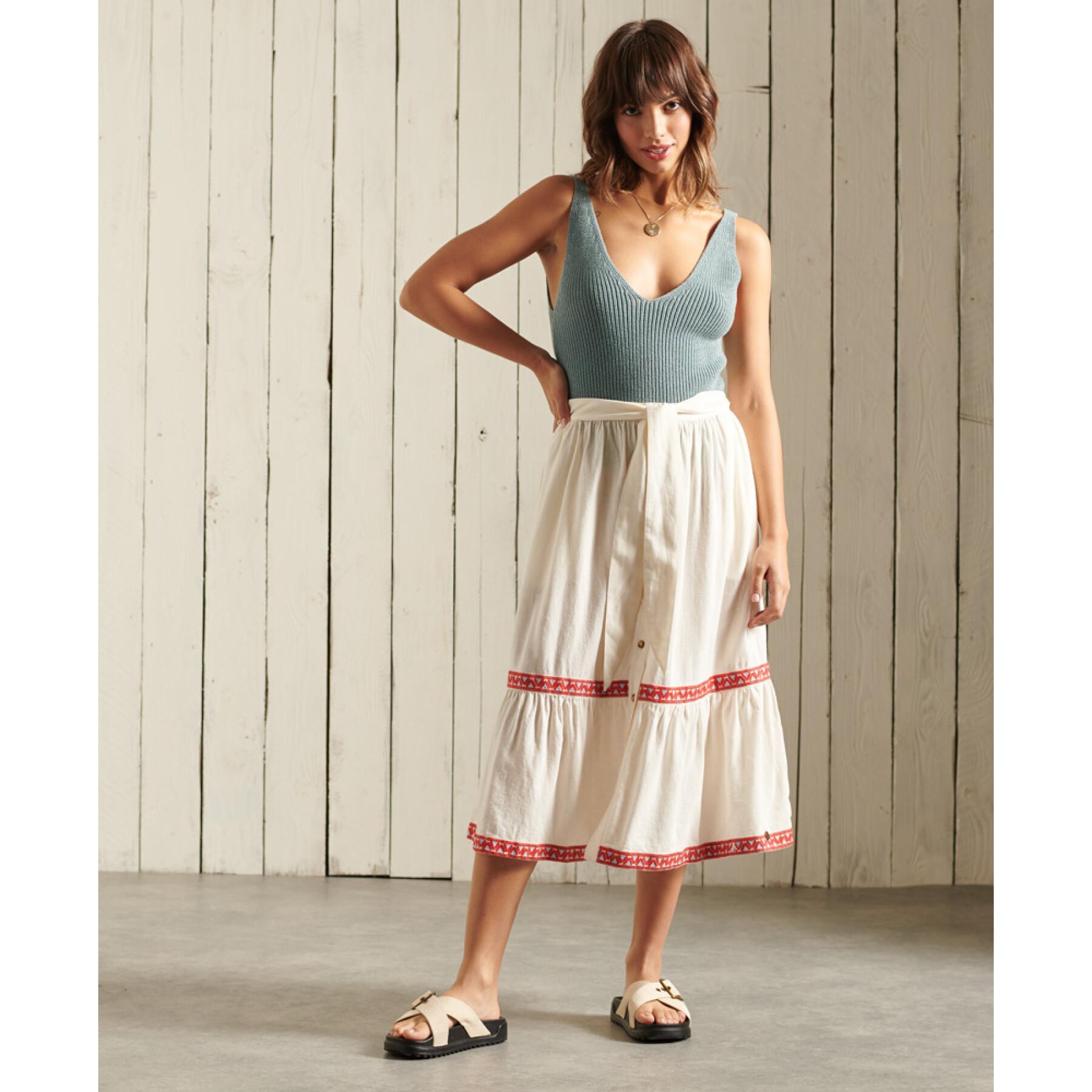 Mid-length skirt for women Superdry