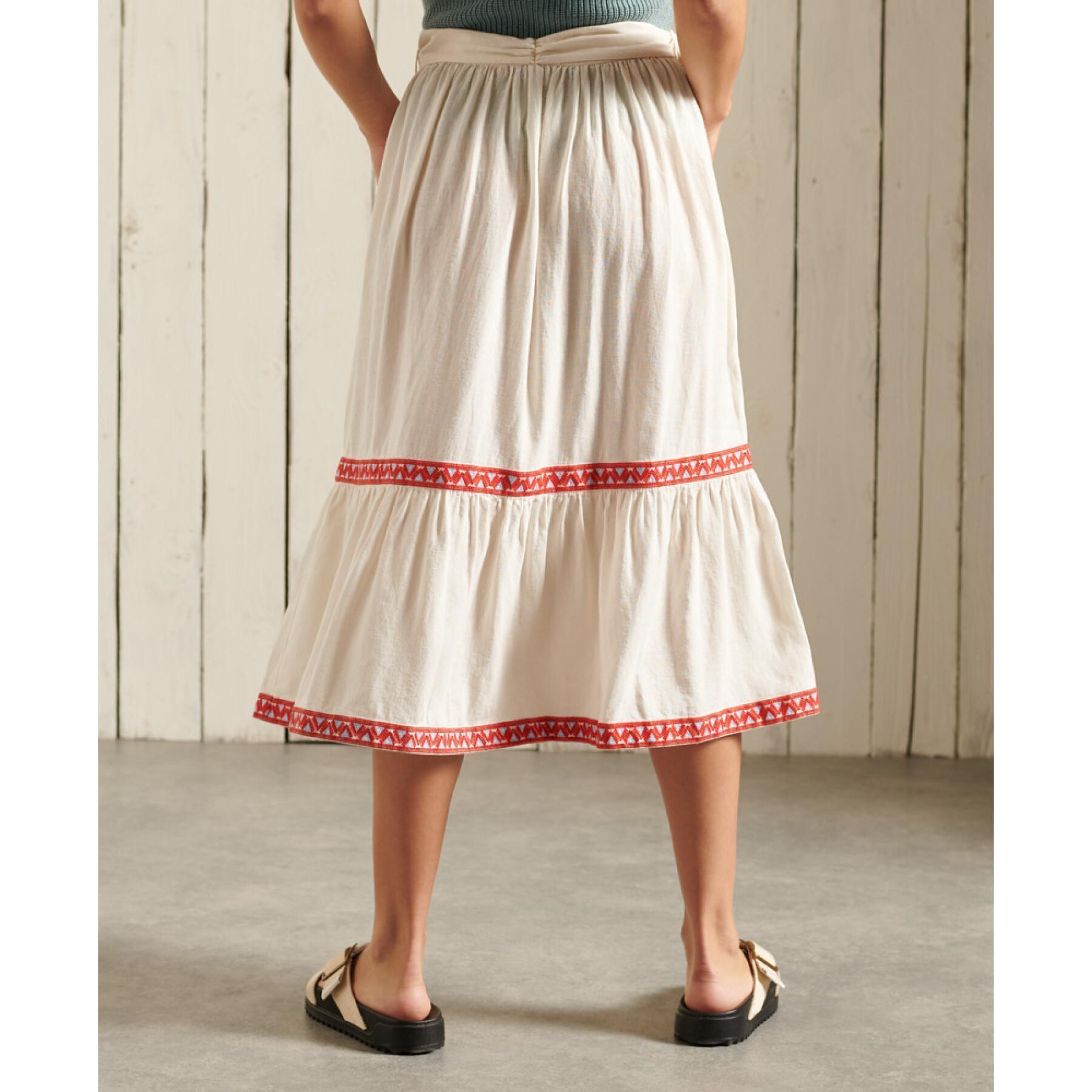 Mid-length skirt for women Superdry