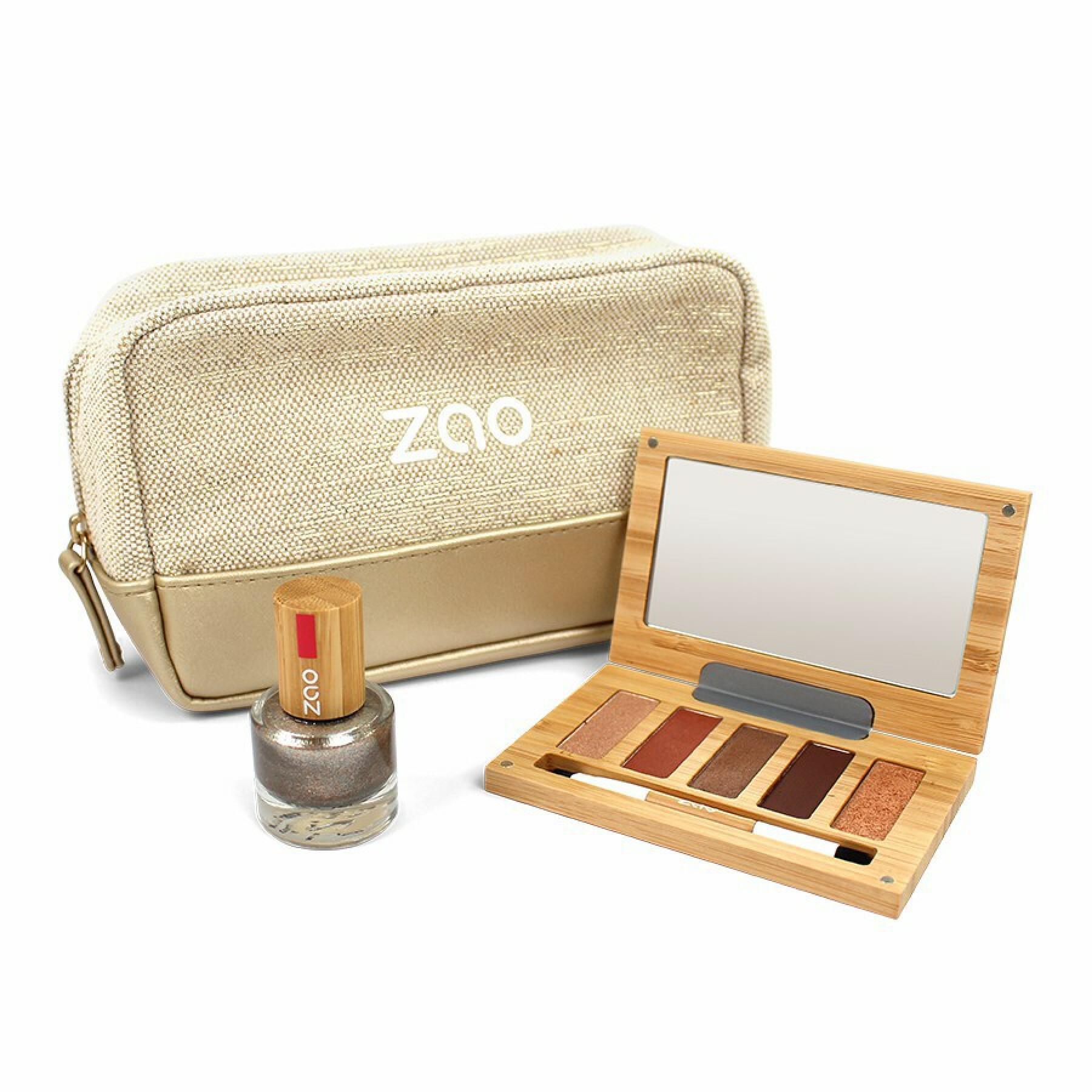 Makeup kit for women Zao Warm & Glow