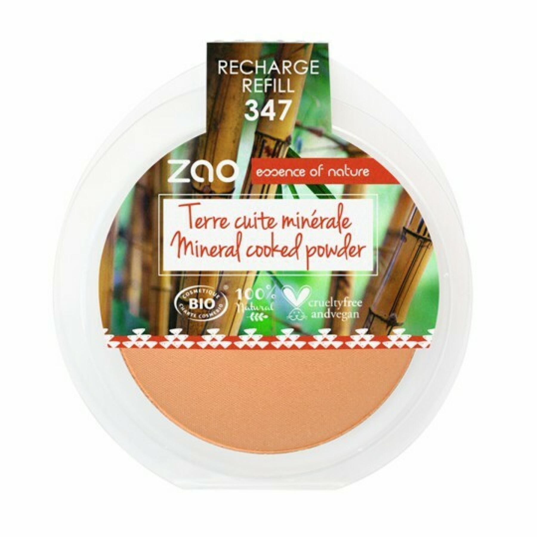 Mineral clay refill 347 beige apricot woman Zao