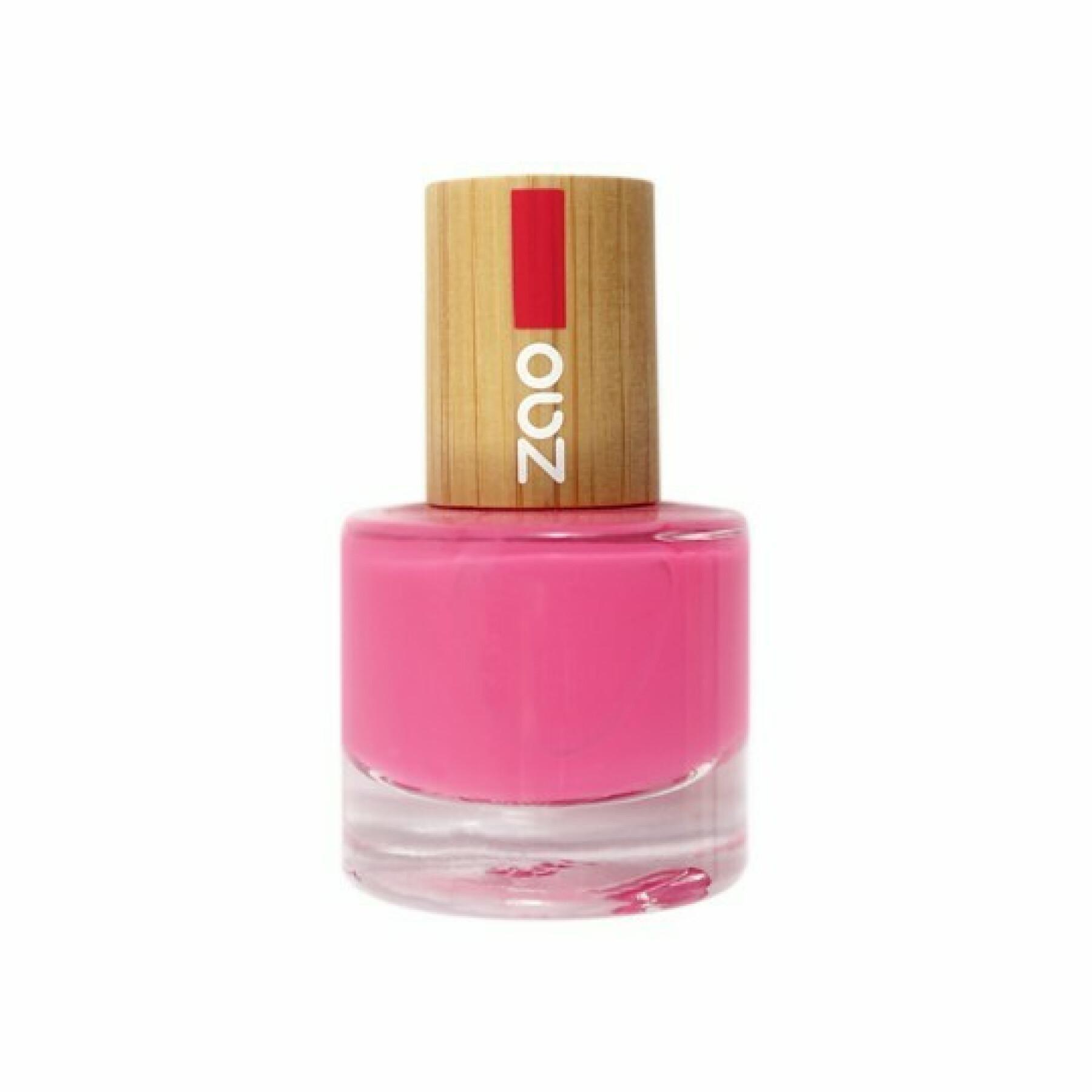 Nail polish 657 pink fuchsia woman Zao - 8 ml