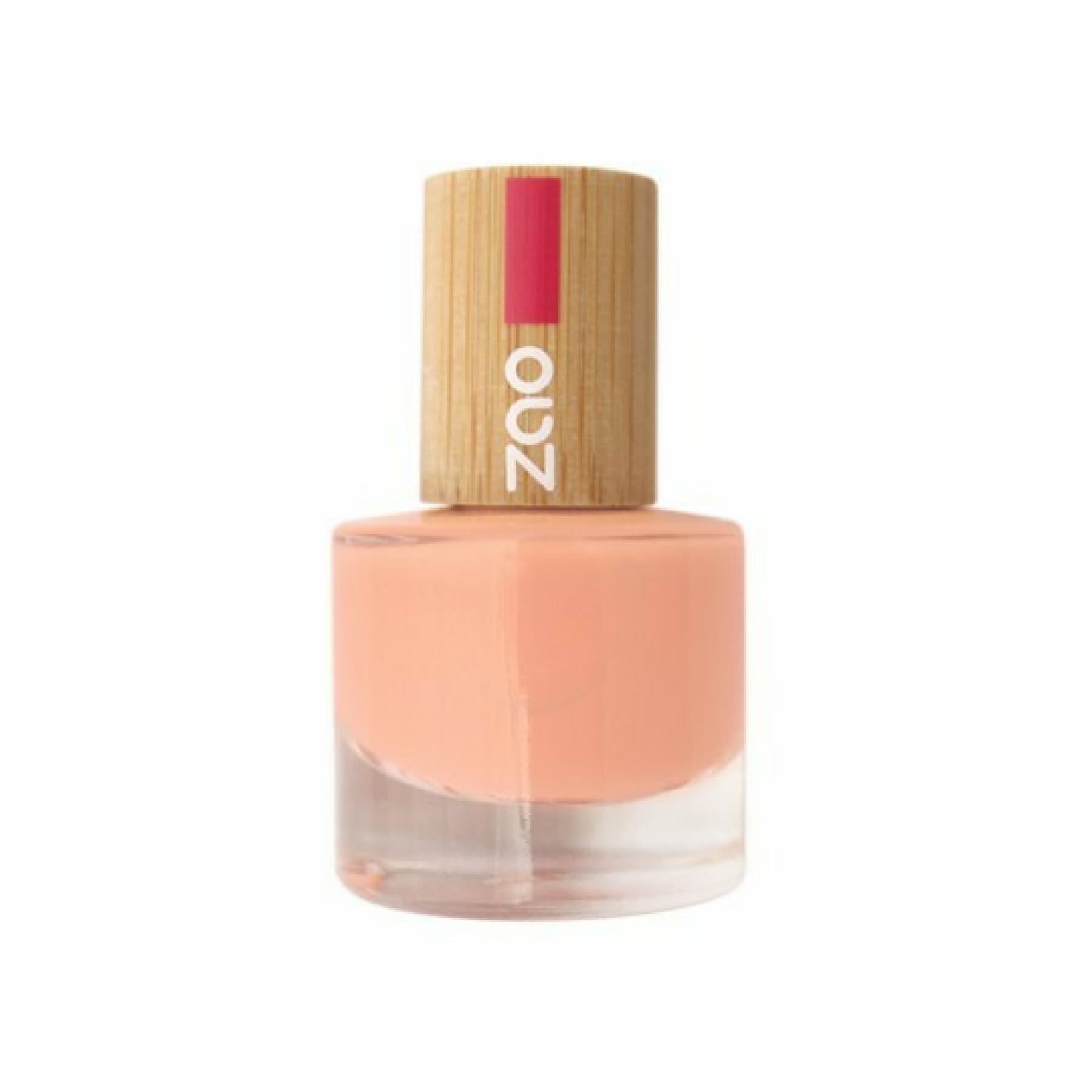 Nail polish 664 peach fizz woman Zao - 8 ml
