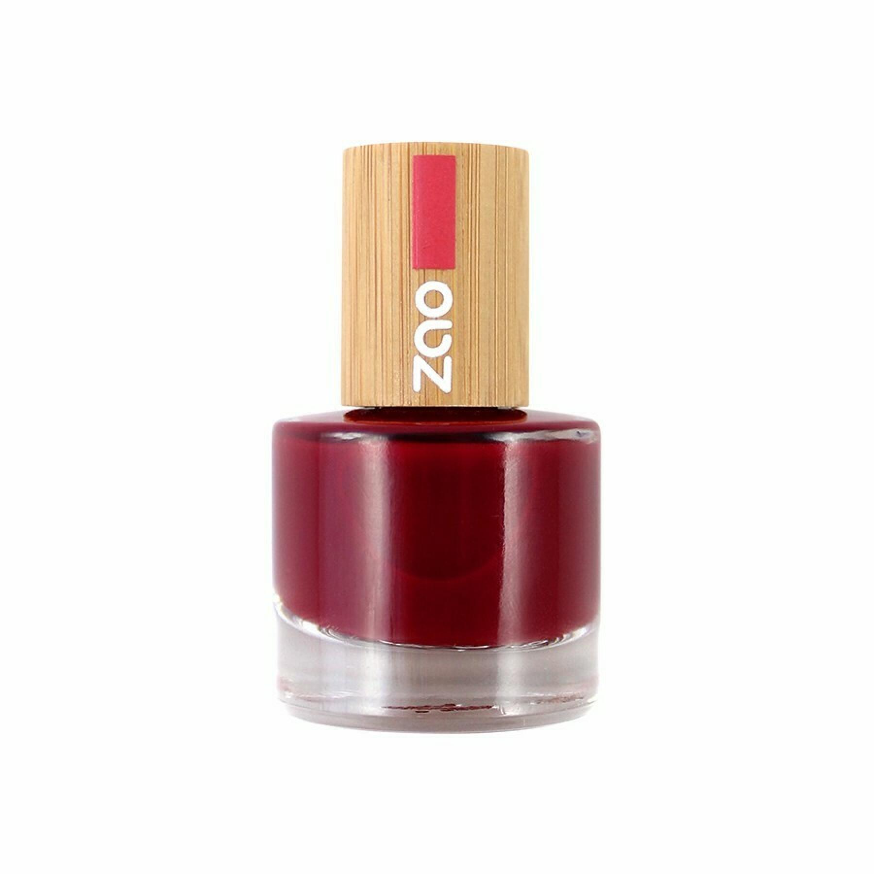 Nail polish 668 red passion woman Zao - 8 ml