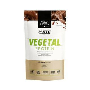 Jar of vegatal protein with measuring spoon STC Nutrition - vanille - 750g