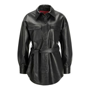 Leather jacket woman JJXX luna