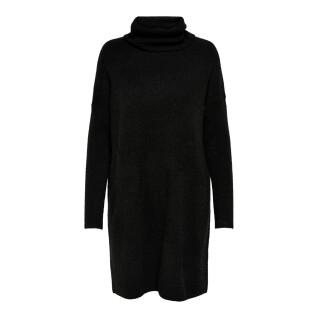 Women's long sleeve hoodie dress Only onljana wool