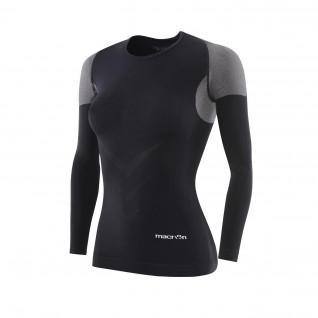 Women's long-sleeved compression jersey Macron Performance++