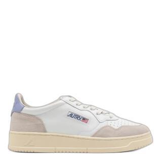 Leather and suede sneakers for women Autry Medalist