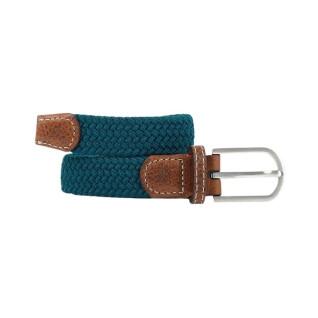 Elastic braided belt for women Billybelt Bleu Caraïbe