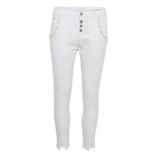 Women's 7/8 jeans Cream Holly Baiily Fit