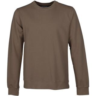 Sweatshirt round neck Colorful Standard Classic Organic cedar brown
