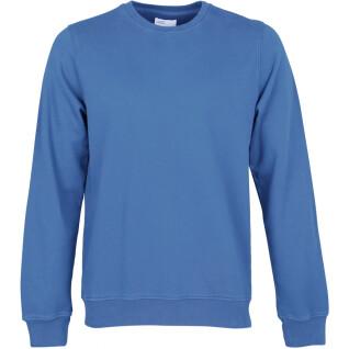 Sweatshirt round neck Colorful Standard Classic Organic pacific blue