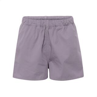 Women's twill shorts Colorful Standard Organic purple haze