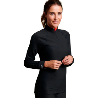 Women's long-sleeved zip-up T-shirt Damart Thermolactyl 5