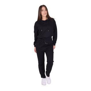 Sweatshirt with embroidered logo tone on tone woman Project X Paris
