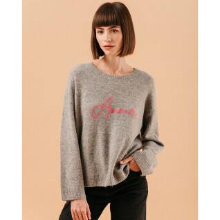Woman sweater Grace & Mila LAFONTAINE GRIS