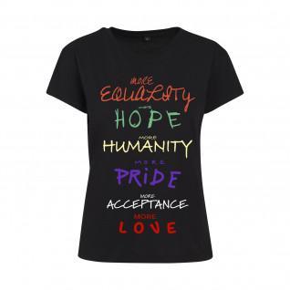 Women's T-shirt Mister Tee femme more equality
