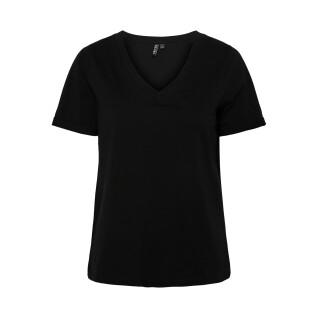 Women's v-neck T-shirt Pieces Ria