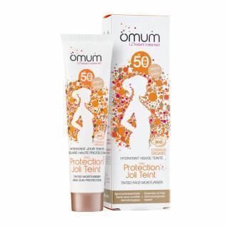 Protections and moisturizer for women Omum Ma Protection Joli Teint Doree 40ml