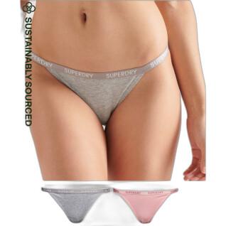 Set of 2 organic cotton underwear for women Superdry Harper